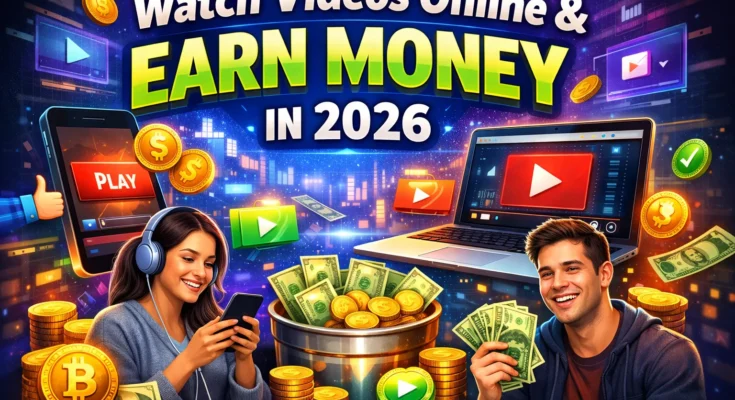 Watch Videos Online & Earn Money