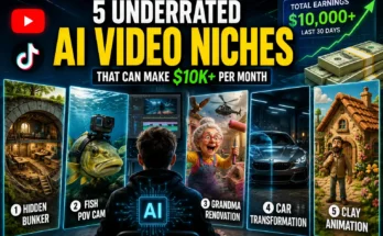 5 AI video niches to earn big