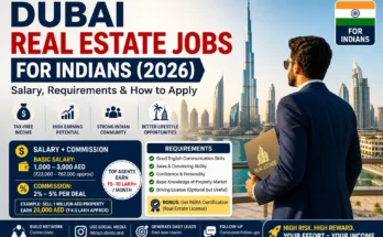 Dubai Real Estate Jobs for Indians (2026)