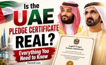 Is the UAE Pledge Certificate Real? Everything You Need to Know - Dacmaf