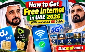 How to Get Free Internet in UAE 2026: WiFi Locations & 5G Guide - Dacmaf