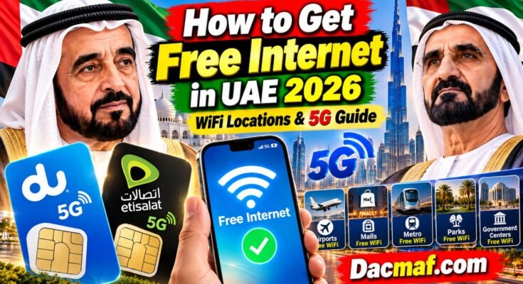 How to Get Free Internet in UAE 2026: WiFi Locations & 5G Guide - Dacmaf